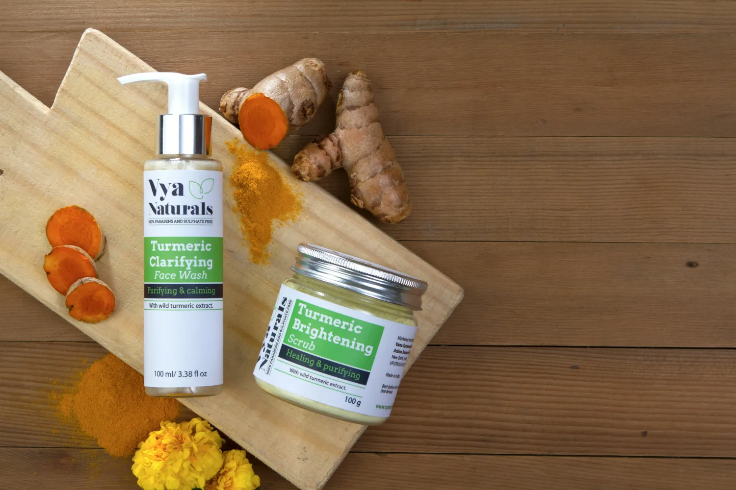 Cleanser product display