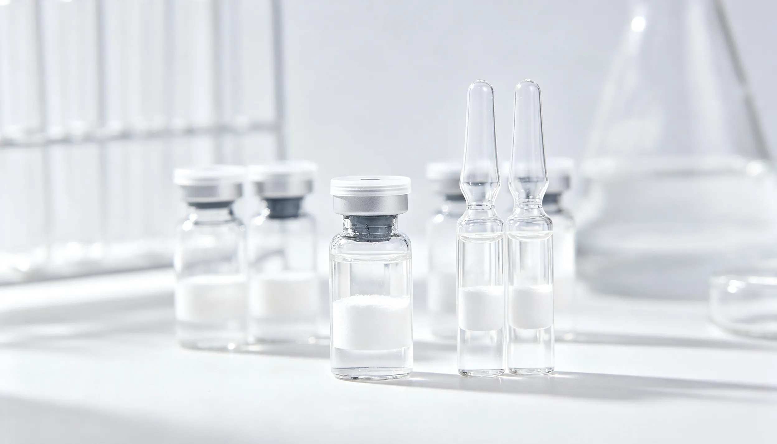Sterile Dual-Chamber Vials