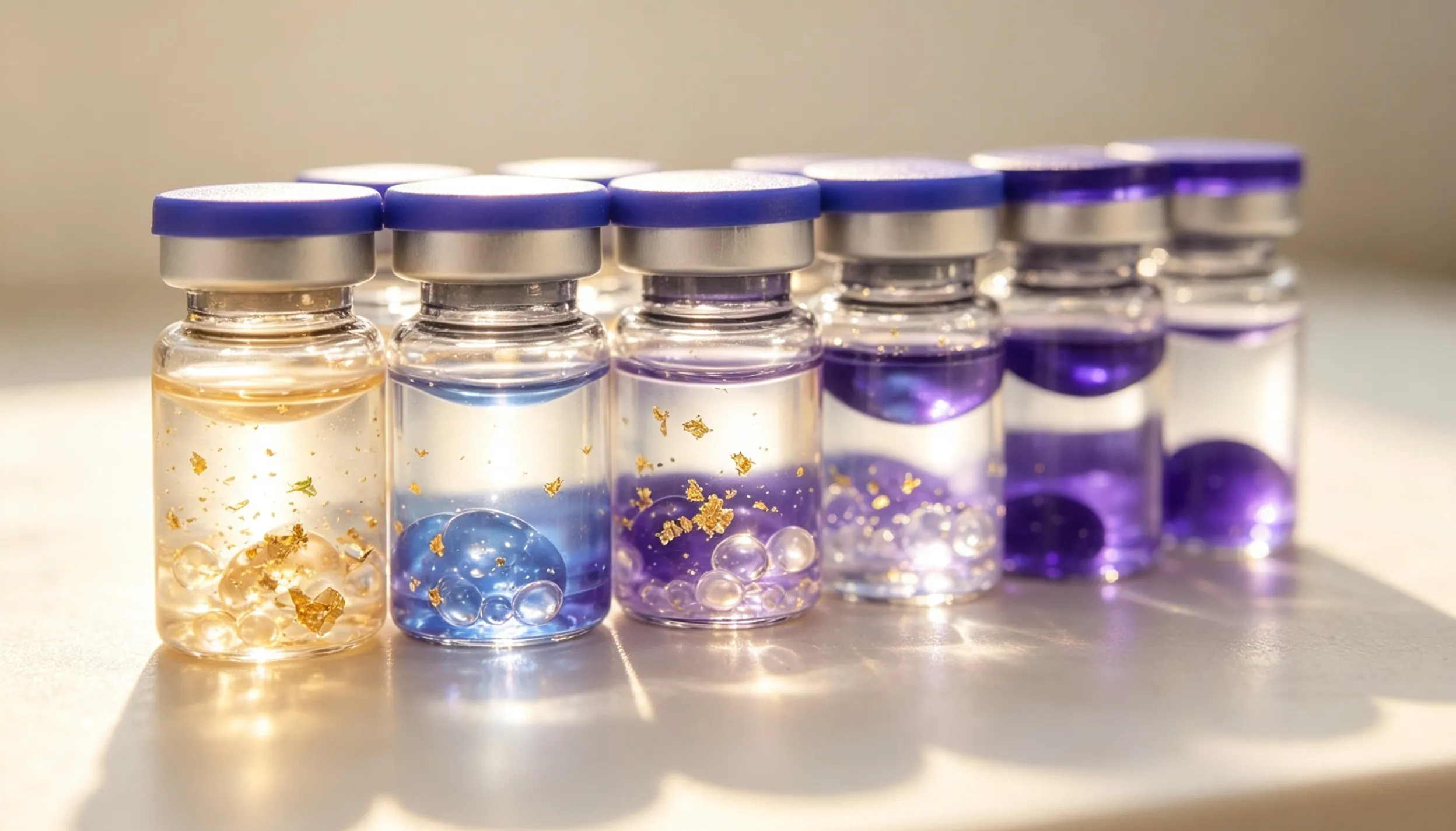 Multi-Phase Visual Oils